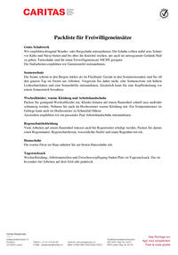 Mit der Bergeinsatz-Packliste haben Sie alles dabei, was es für die Arbeit auf einem Bergbauernhof braucht.