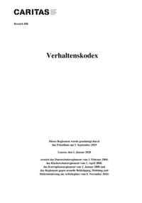 Der Verhaltenskodex der Caritas Schweiz fasst zusammen, welche Verhaltensweisen für Freiwillige und Bergbauernfamilien gelten.